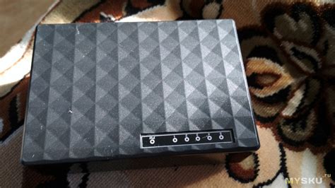 Гигабитный свитч на 5 портов для интернета 10/100 Мбит/с, подключение ...