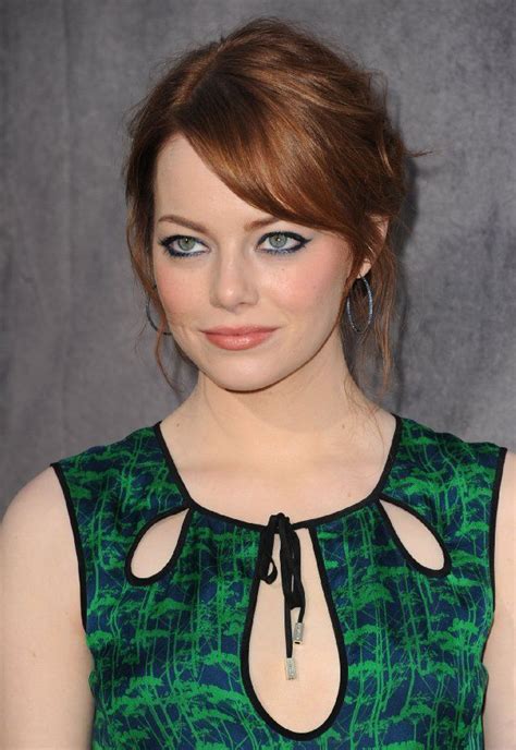 Love The Hair Emma Stone Red Hair Bridal Hair Inspiration Hair