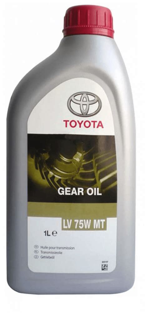 Масло трансмиссионное минеральное GEAR OIL LV 75W GL-4 (1л) Toyota ...