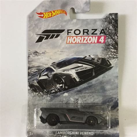 Hot wheels Lamborghini Veneno Forza Horizon 4 藍寶堅尼 毒藥 蝦皮購物