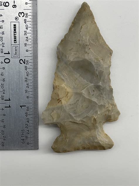 Bid Now Afton Indian Artifact Arrowhead Invalid Date Cdt