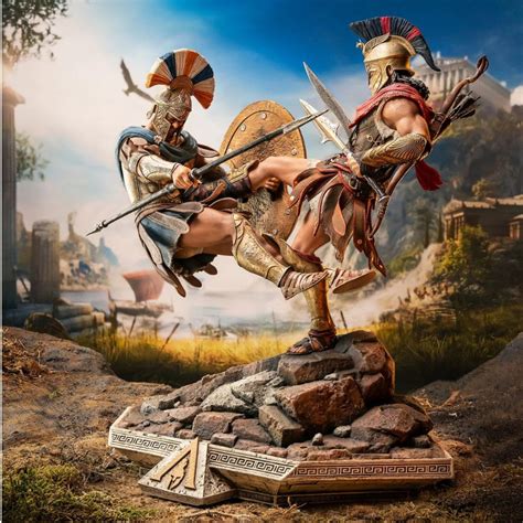 Assassins Creed Spartan Kick 16 Diorama Von Pure Arts Ab 2 Quartal 2026