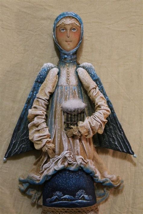 textil angels | Handcrafted dolls, Art dolls, Textile doll