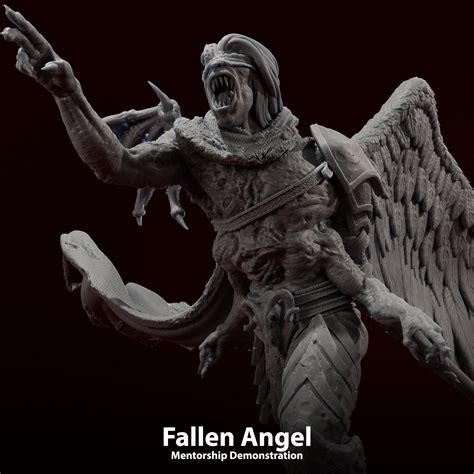 ArtStation - Fallen Angel