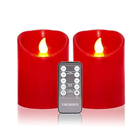 4 Inch Red Flameless Candles The Best Way To Add A Touch Of Romance To Your Home