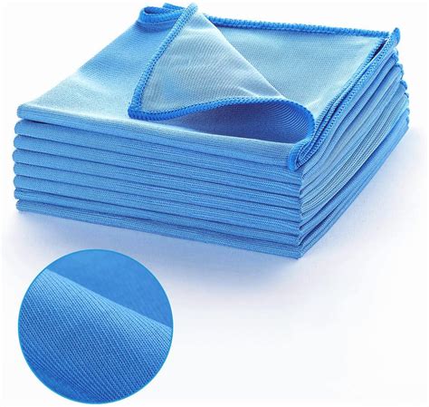 Amazon IDeaology 10 Pack Premium Microfiber Glass Cleaning Large