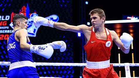 Evgeny Kool RUS Vs Harvey Lambert ENG AIBA World Boxing