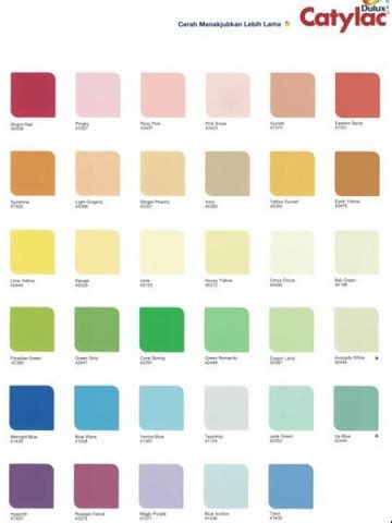 Baru Katalog Warna Cat Dulux Warna Cat