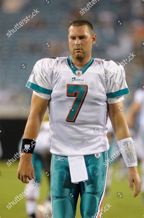 Miami Dolphins Quarterback Chad Henne 7 Editorial Stock Photo Stock