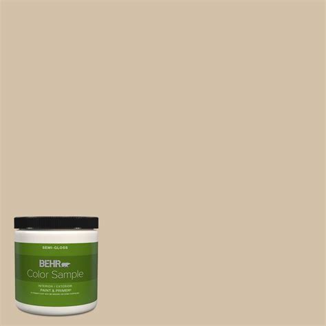 BEHR PREMIUM PLUS 8 Oz PPU7 08 Baja Semi Gloss Interior Exterior