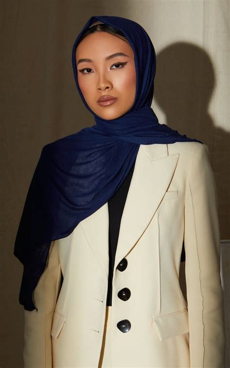 Modern Trendy Jersey Hijab Scarves From Hijab Loft Ships From The Us