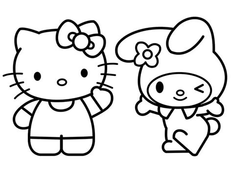 Hello Kitty Dan My Melody