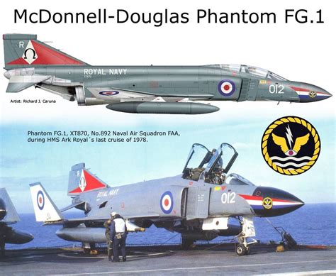 Phantom FG.1 | Fighter jets, Aircraft carrier, Royal navy
