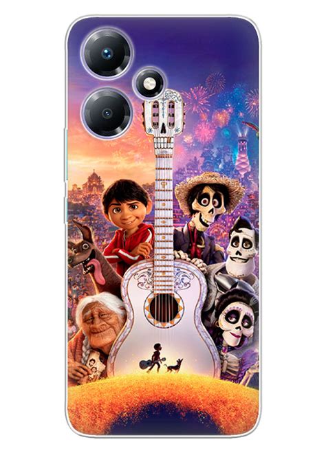 Infinix Hot 30i чохол силіконовий Coco Таємниця Коко Гітара Мігель Гектор Ернесто Імельда