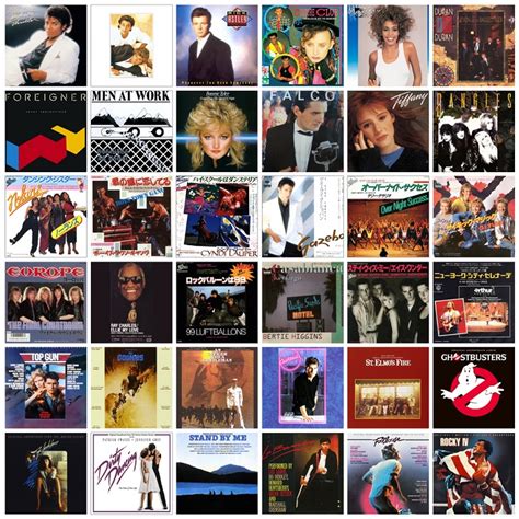 80年代洋楽シーンを凝縮 全米・全英両チャート制覇曲＋オリコンチャート1位獲得曲＋大ヒット映画の主題歌を収録した3cdコンピ発売 Amass