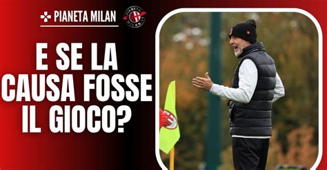 Milan Una Soluzione Da Trovare E Se Fosse Il Gioco A Causare Gli