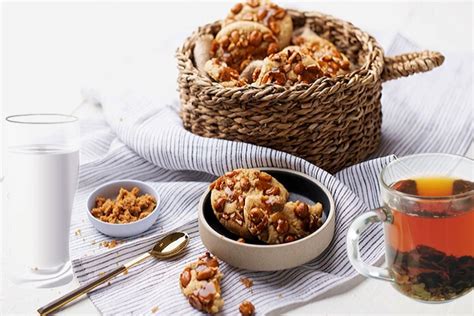 Карамельное печенье с арахисом - это обязательно стоит испечь ...