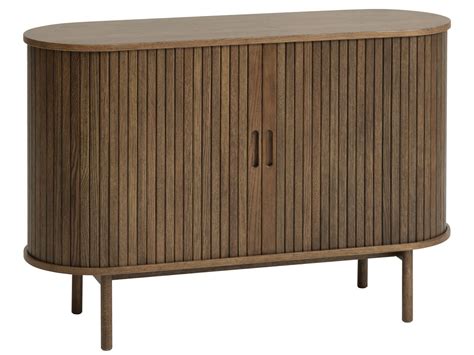 Anrichte LYNGVIG 120 cm Rollläden dunkle Eiche | JYSK