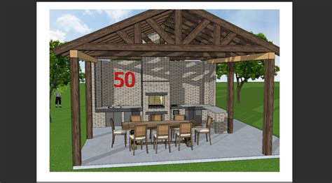 Мангальний комплекс № 50 з накриттям – Будуй-Сам