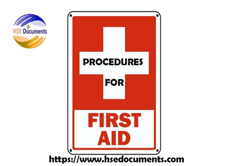 First Aid Policy And Procedure Hse Documents