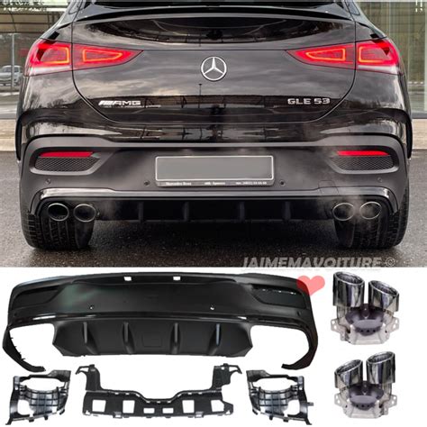 Difusor Del Parachoques Trasero Gle Amg Para Gle C Amg Line