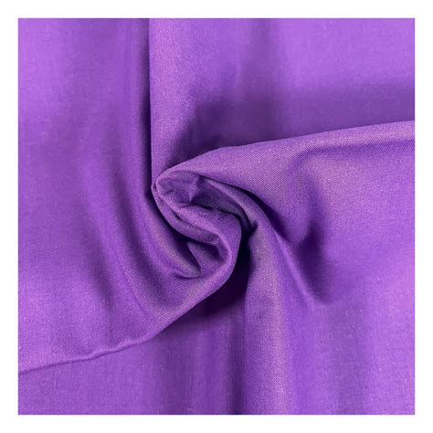 purple organic premium cotton fabric   metre hobbycraft