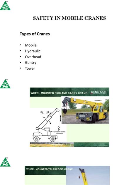 Safety In Mobile Cranes Pdf Crane Machine Elevator