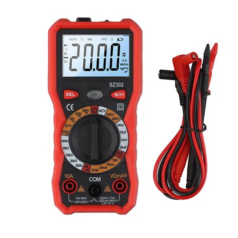 Mosiee Aneng Sz Digital Multimeter Ac Dc Voltage Current Automatic