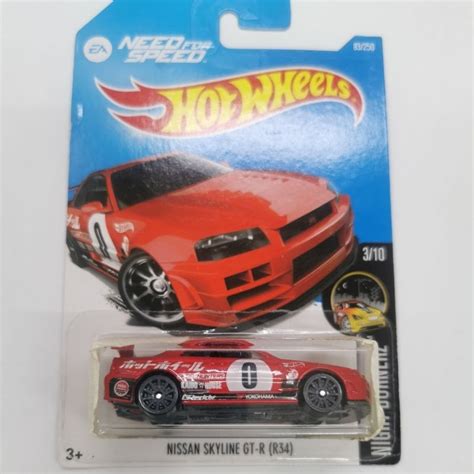 Jual Hot Wheels Nissan Skyline Gt R Gtr Gt R R Putih Godzilla D R R R Lbwk