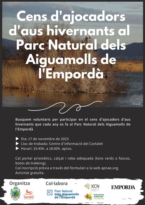 H Cens D Ajocadors D Aus Hivernants Al Parc Natural