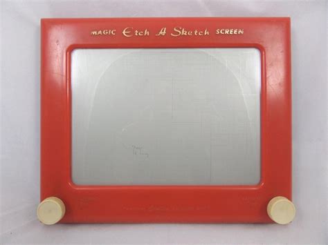 Vintage 1960s Ohio Art Etch A Sketch Magic Screen No 505 1787523279