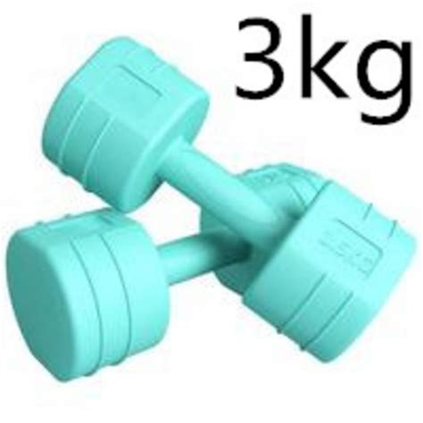 1 Pair Multifunctional Dumbbell Rubber Anti Dumbbe Vicedeal