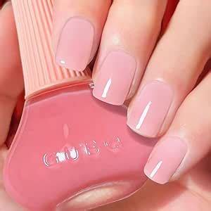 DouborQ Pink Nude Nail Polish Long Lasting Jelly Nail Art Varnish 45 Amazon Co Uk Beauty