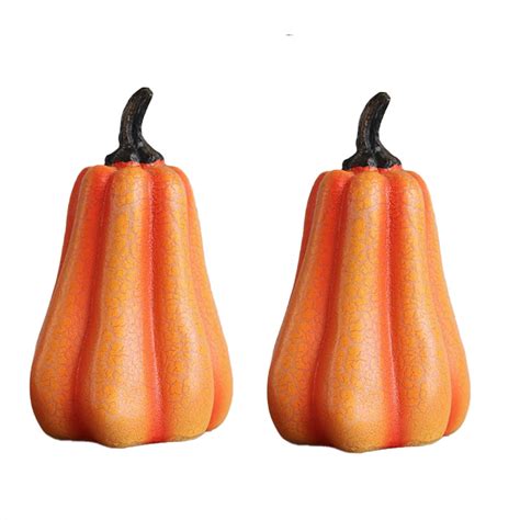Adxkenry Plastic Pumpkins Clearance 2pcs Halloween Pumpkin Resin