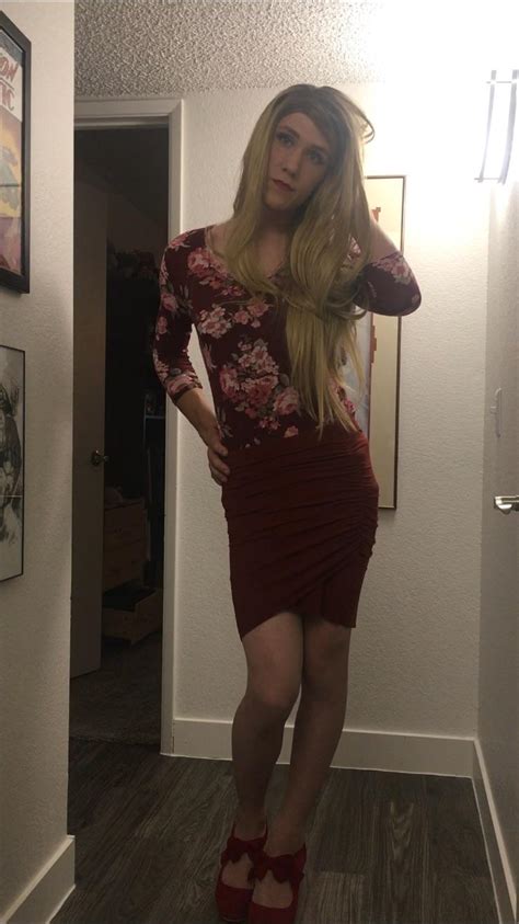 Thought Id Blonde A Go R Crossdressing