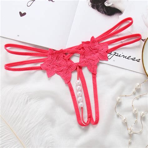 Jual Cod G String Wanita Open Sexy Pearl Bottom Lace Celana Lingerie C Shopee Indonesia