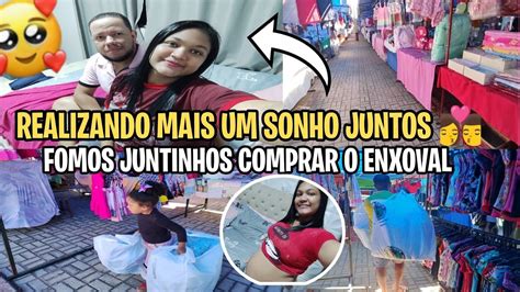 REALIZANDO MAIS UM SONHOS JUNTOS FOMOS JUNTINHOS COMPRAR O ENXOVAL