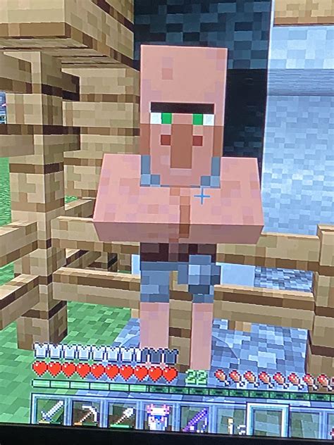 Naked Villagers R Minecraft