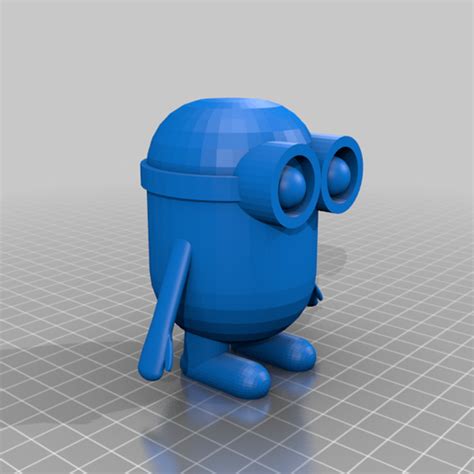 Télécharger fichier OBJ gratuit Minions Modèle imprimable en 3D Cults