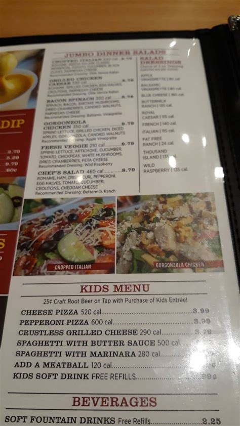 Menu At Noble Romans Craft Pizza And Pub Kokomo