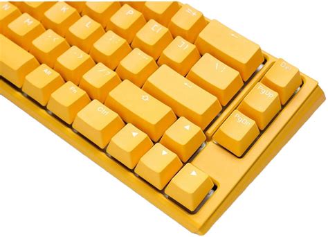 Ducky One 3 Sf Yellow Ducky 65 Mechanical Keyboard Cherry Mx Red