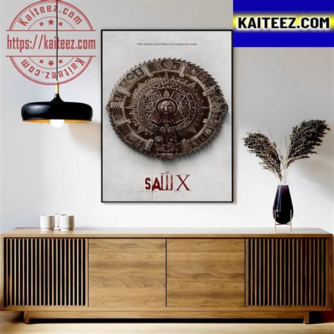 New Saw X Poster Art Decor Poster Canvas Kaiteez