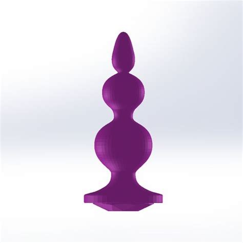 Plug Anal Boules Butt Plugfree Stl File For D Printingcults