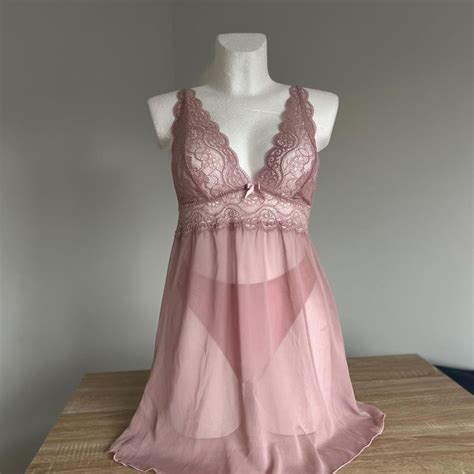 Sheer Transparent Lingerie Mature Etsy