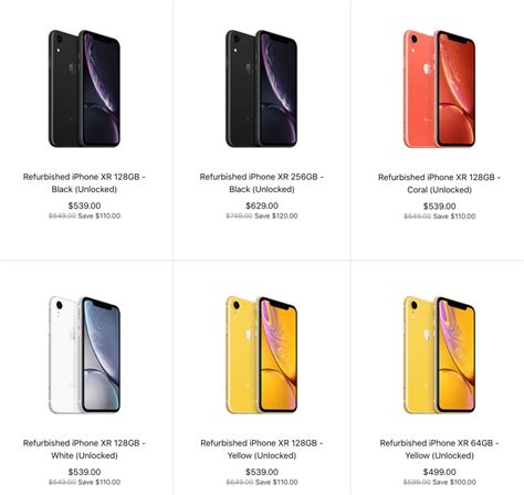 Apple now sells refurbished iPhone XR models for up to $120 off | Mashable