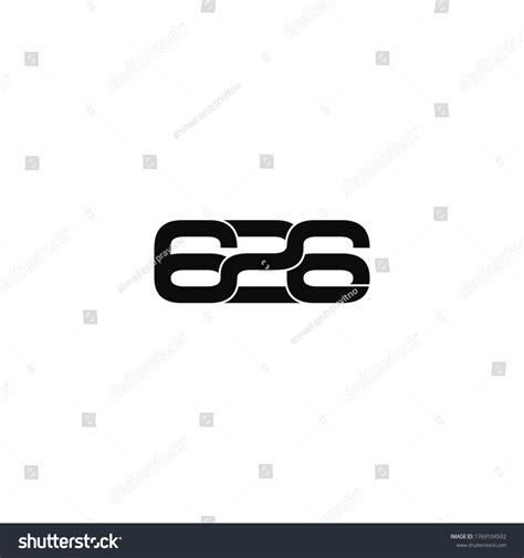 626 문자 원본 모노그램 로고 디자인 스톡 벡터(로열티 프리) 1769104592 | Shutterstock