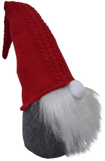 Интерьерная игрушка Гном Прованс в красном колпаке Стоппер 45 см (14201 ...