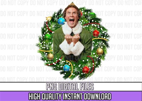 Elf Png| Buddy the Elf Png| Elf Sublimation Png| Christmas Png Files