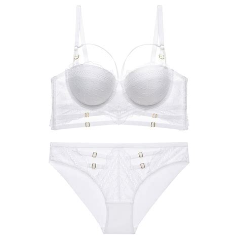 Small Chest Sexy Lingerie Lace Bra A Set For Women BE Yaaku