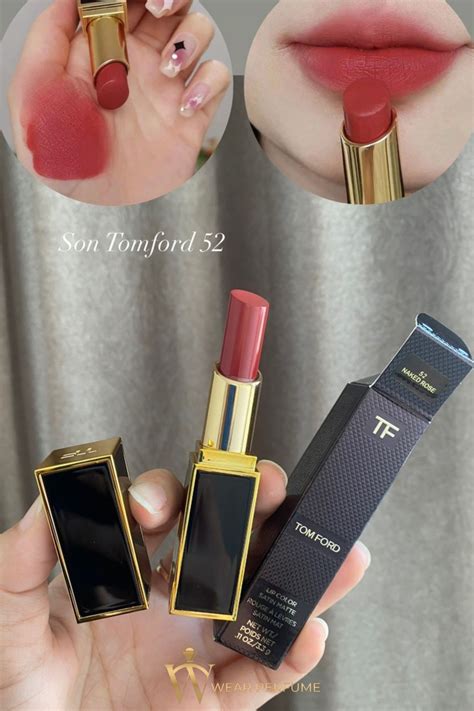 Son Tom Ford Satin Matte Naked Rose Màu Hồng Cánh Hoa wearperfume